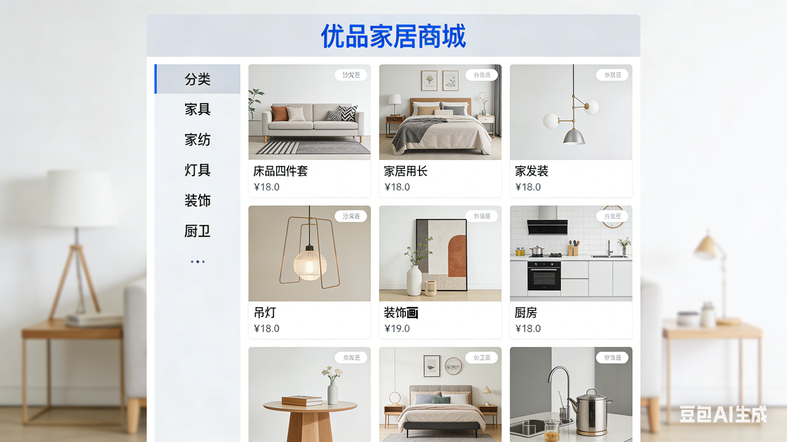 装修设计网站开发-筑家装饰